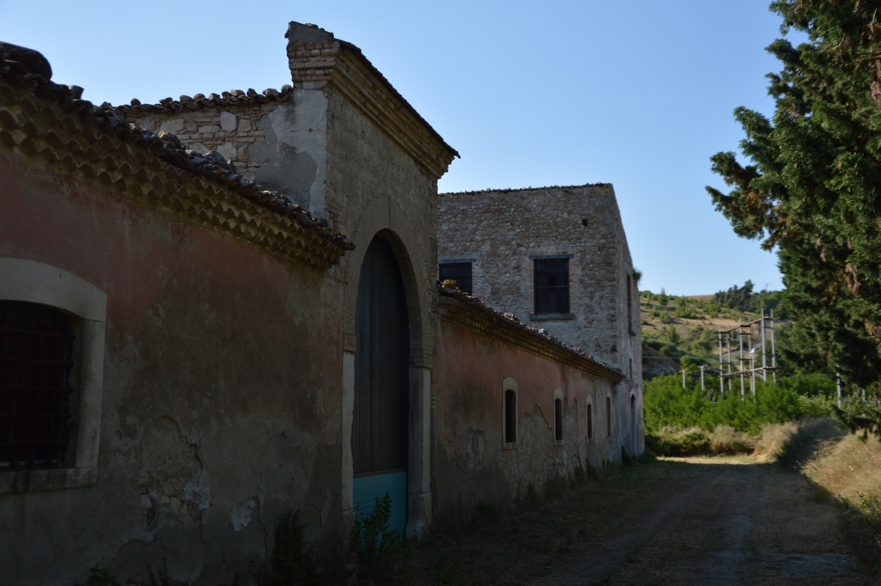accesso esterno alle stalle